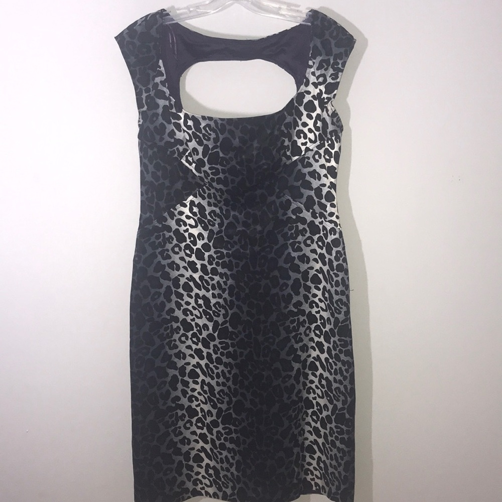Cheetah print dress